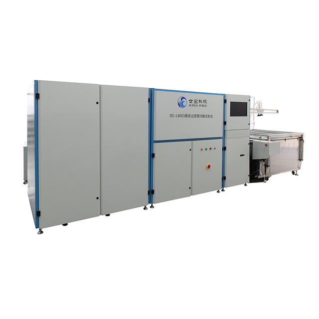 Automated HEPA/ULPA Filter Scanning Test System EN 1822